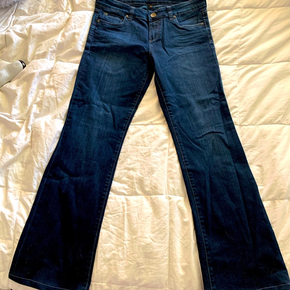 Kut from the Kloth, Natalie Boot Cut Dark Jeans